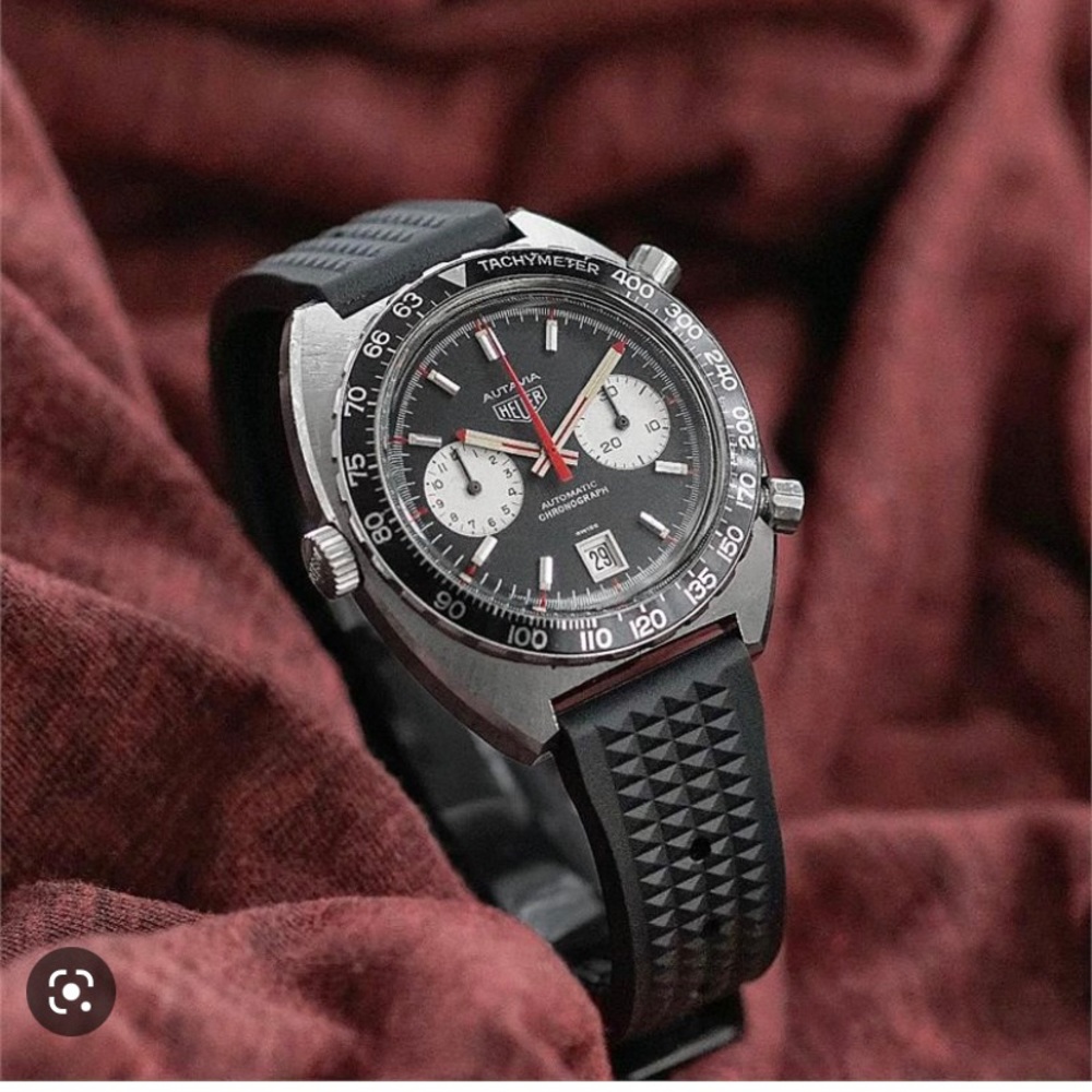 WatchBandit waffle Style Rubber Watch Band